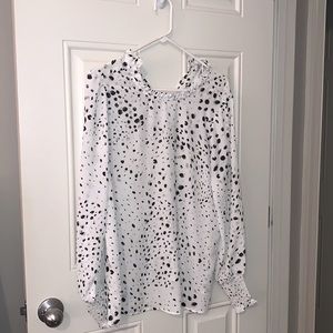 Dalmatian Print Business Blouse